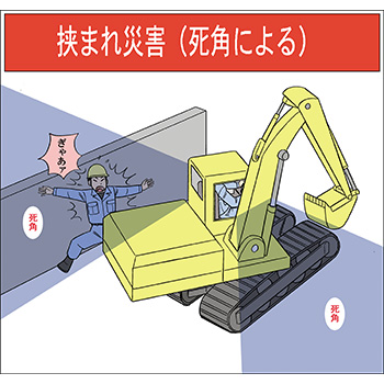 F-9.挟まれ災害(死角による)